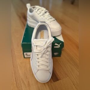 Puma Women's Classic White Sneakers